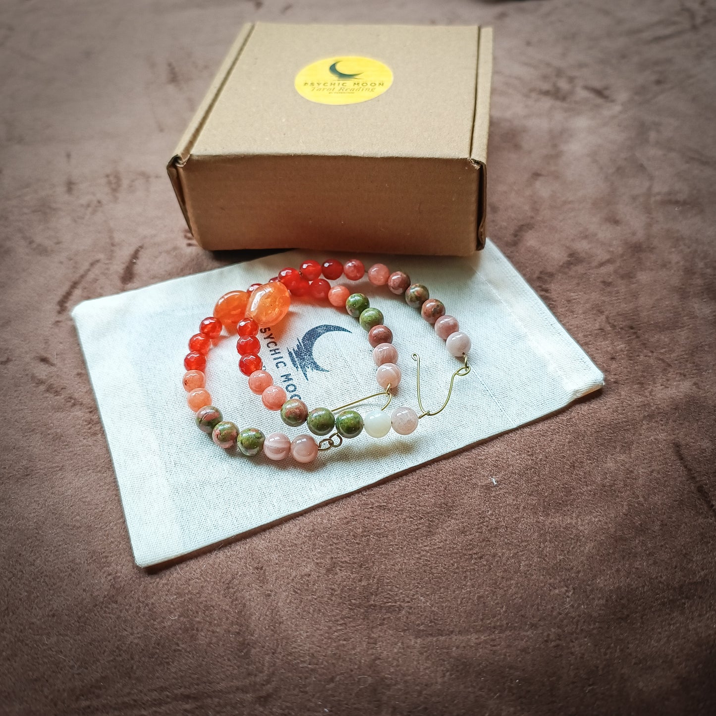 Sacral Chakra Healing Bracelet