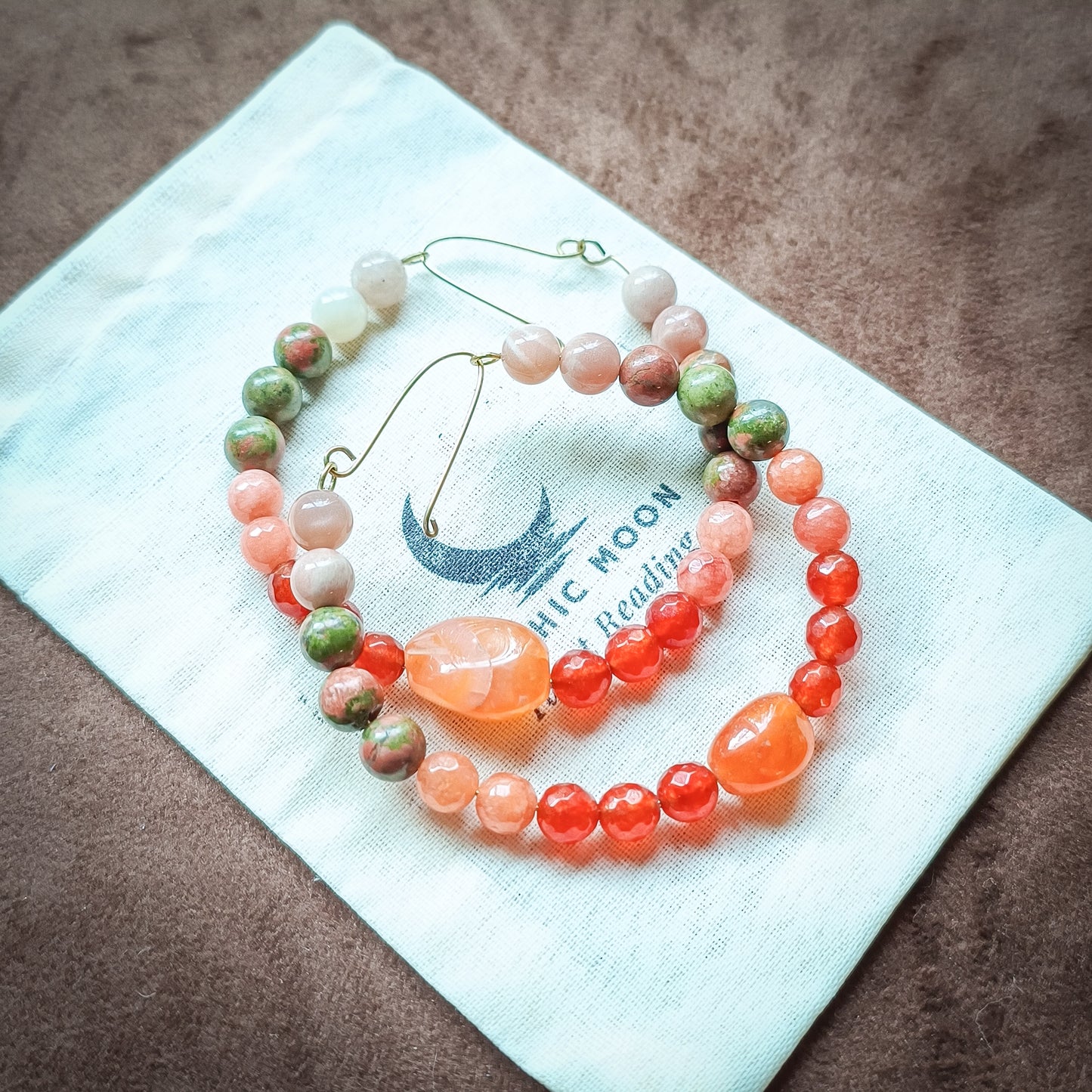 Sacral Chakra Healing Bracelet