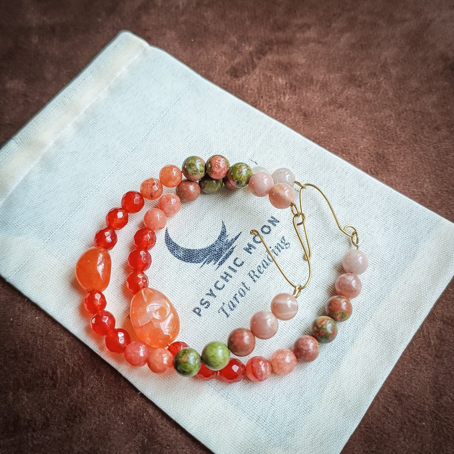 Sacral Chakra Healing Bracelet