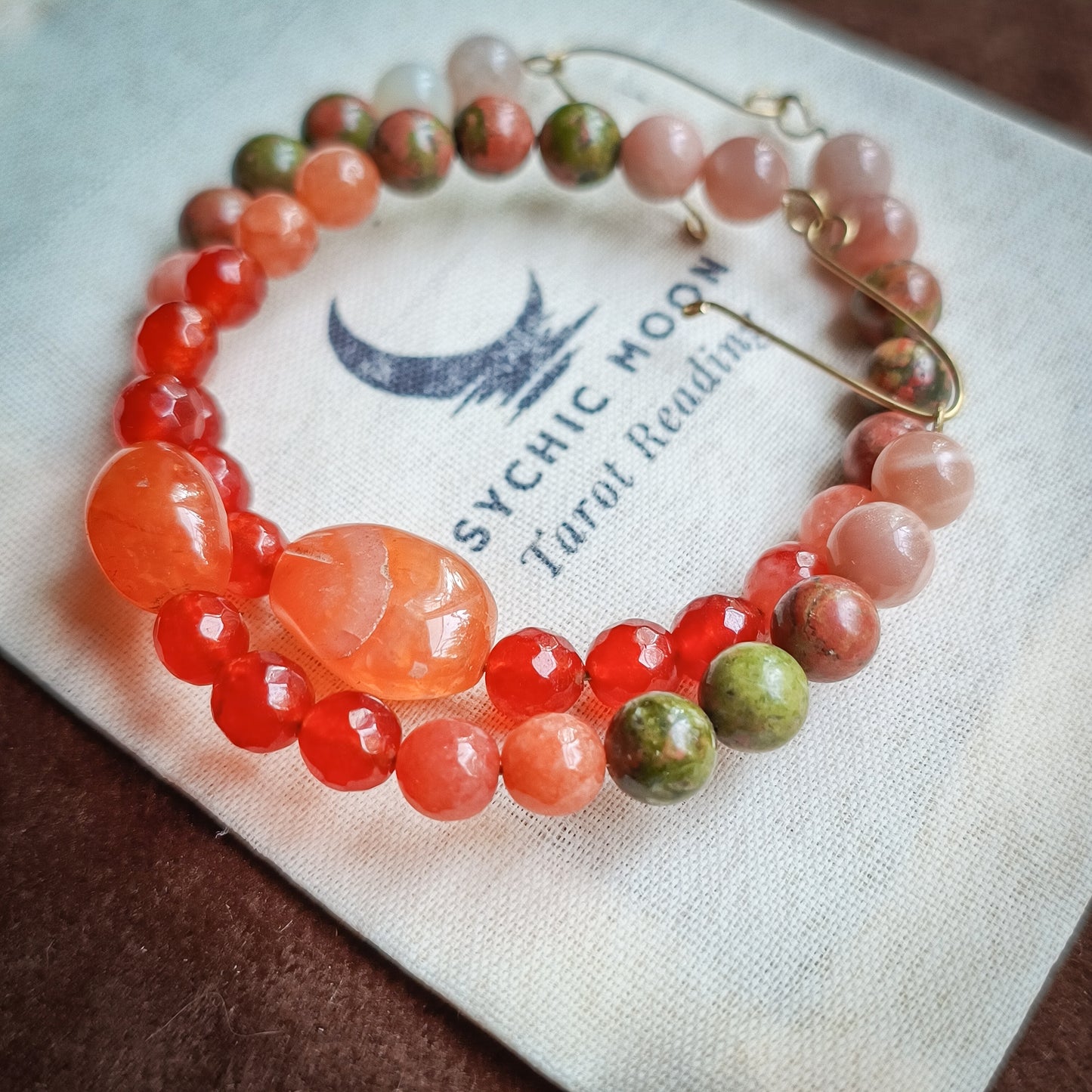 Sacral Chakra Healing Bracelet