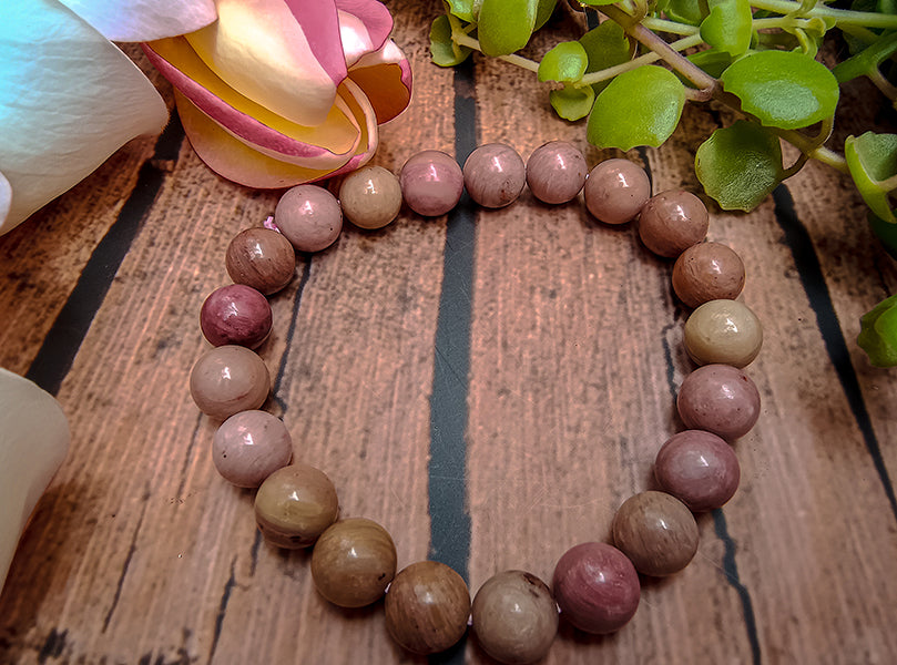 Empowering Rhodochrosite Bracelet