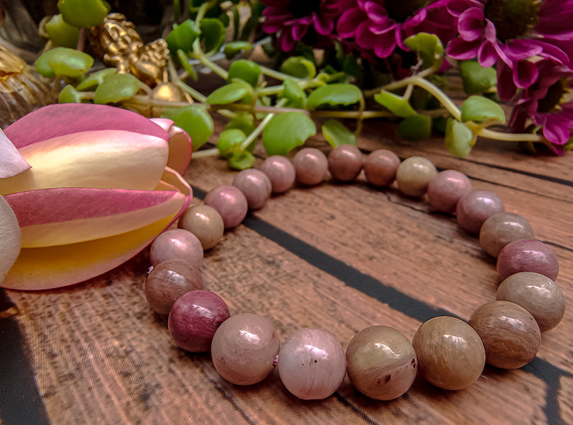 Empowering Rhodochrosite Bracelet